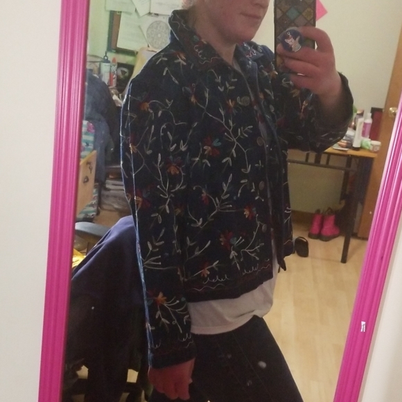 Industrie B Jean Embroidered Jacket - Picture 5 of 5